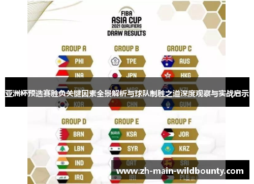 亚洲杯预选赛胜负关键因素全景解析与球队制胜之道深度观察与实战启示